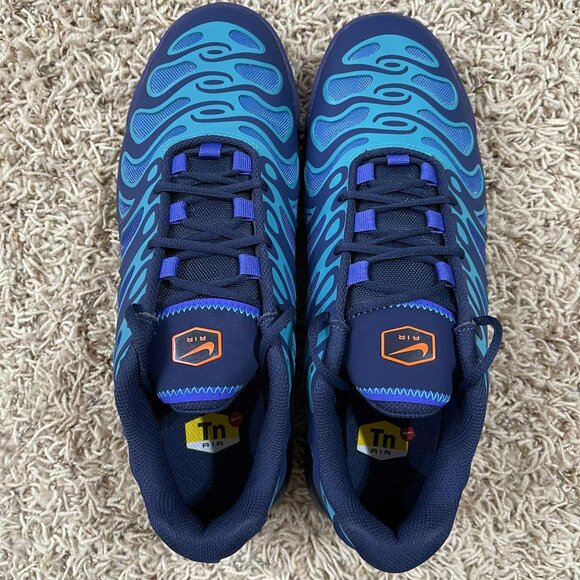 Nike Men's Air Max Plus Drift Running Shoes Midnight Navy FD4290-400, Size 9 - Picture 6 of 16